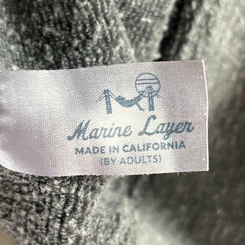 Marine Layer Short Sleeve Sweat Shirt Mens Large - Picture 6 of 9